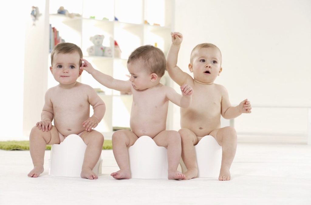 Potty Training Twins and Triplets: Five Tips
