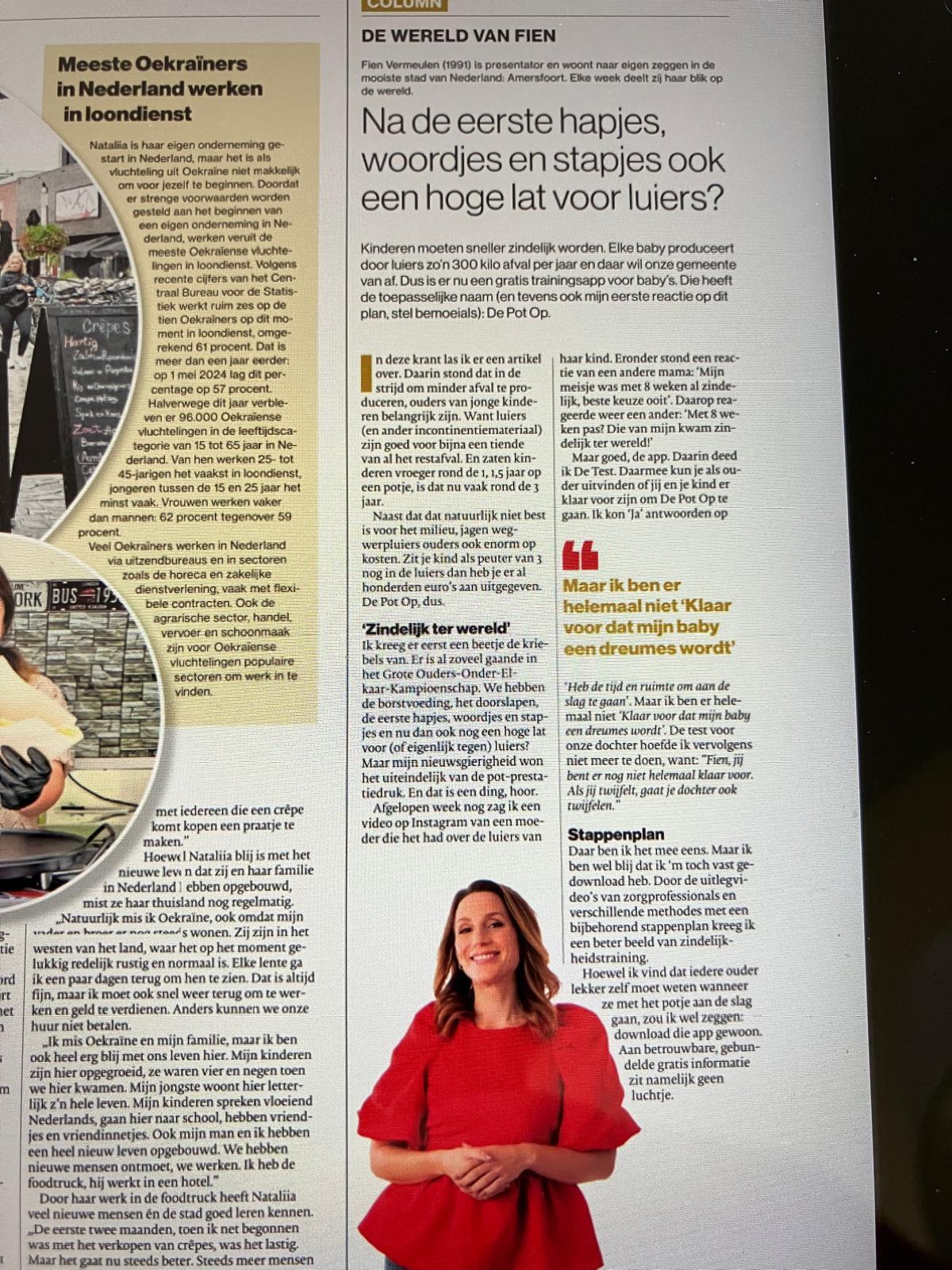 Go Potty - Femme - Duizenden luiers besparen: Elianne helpt ouders met zindelijkheidstraining